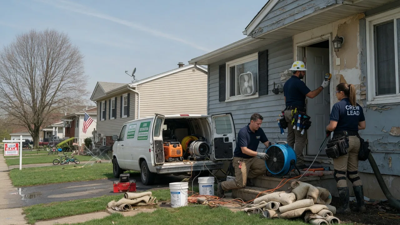 Flood Cleanup in Auburn, CA near me